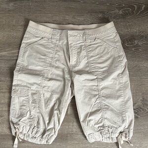 St. John's Bay Women's Bermuda Shorts - Light Tan